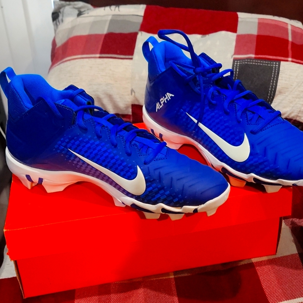 Nike Alpha Menace 2 shark football cleats